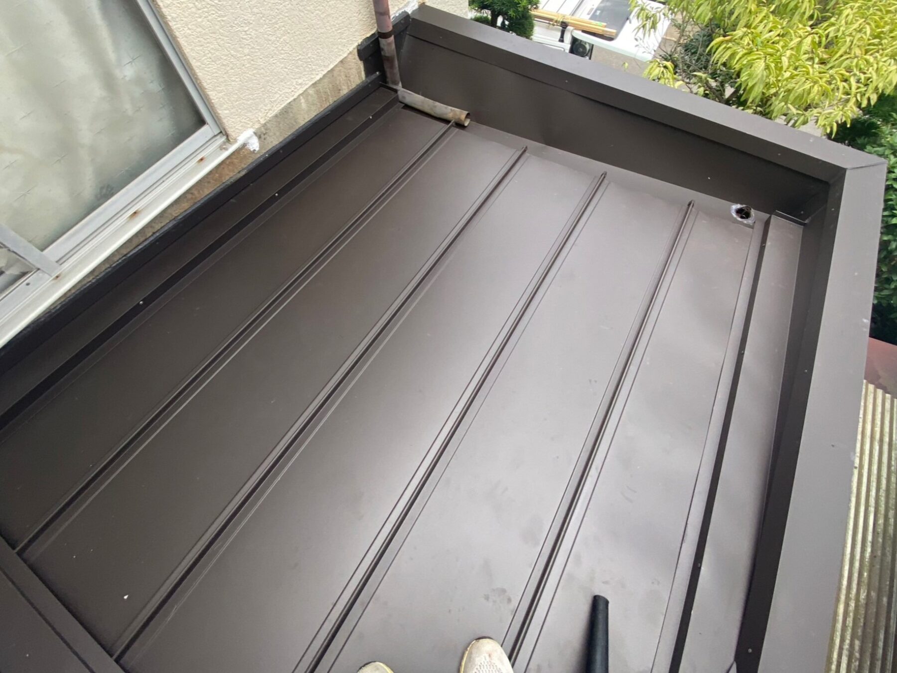 たてひら葺き工事 