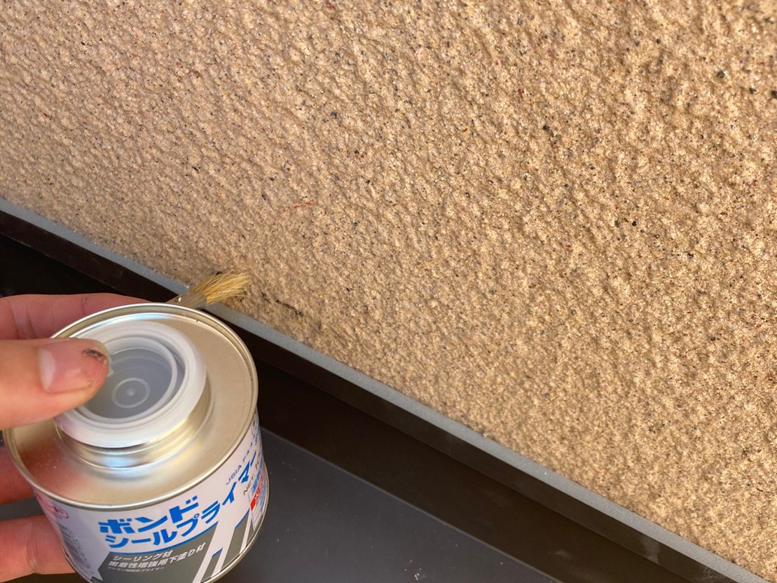 壁、笠木、水切り取り付け工事