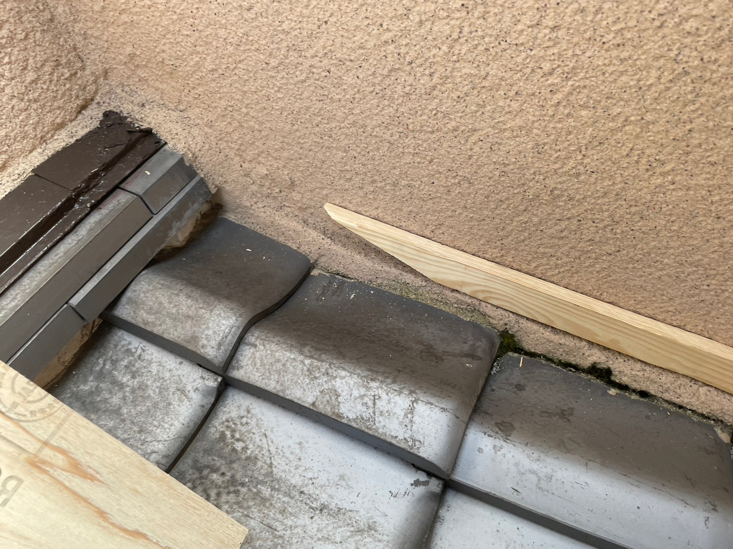 壁、笠木、水切り取り付け工事