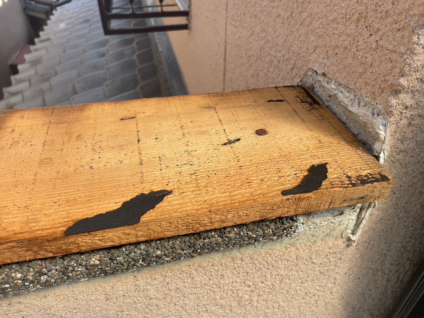 壁、笠木、水切り取り付け工事