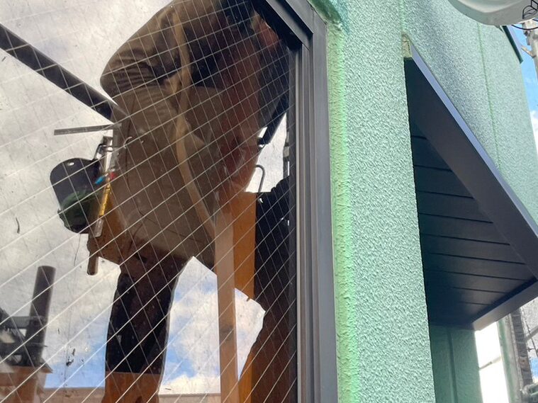 窓上板金工事(2階) 