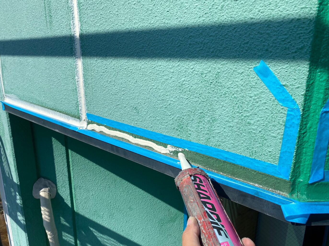 シーリング増し打ち工事 