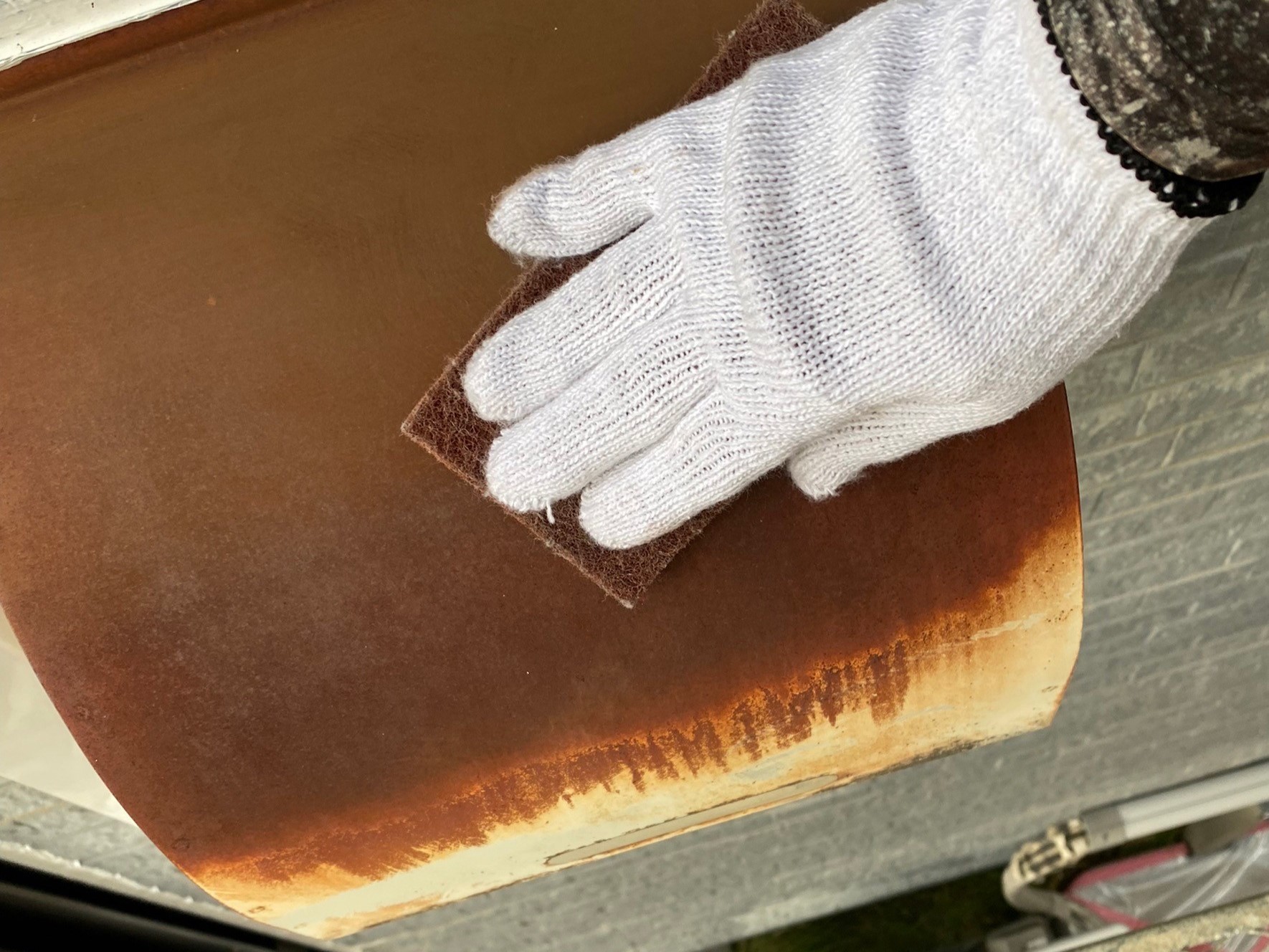 付帯部塗装工事 