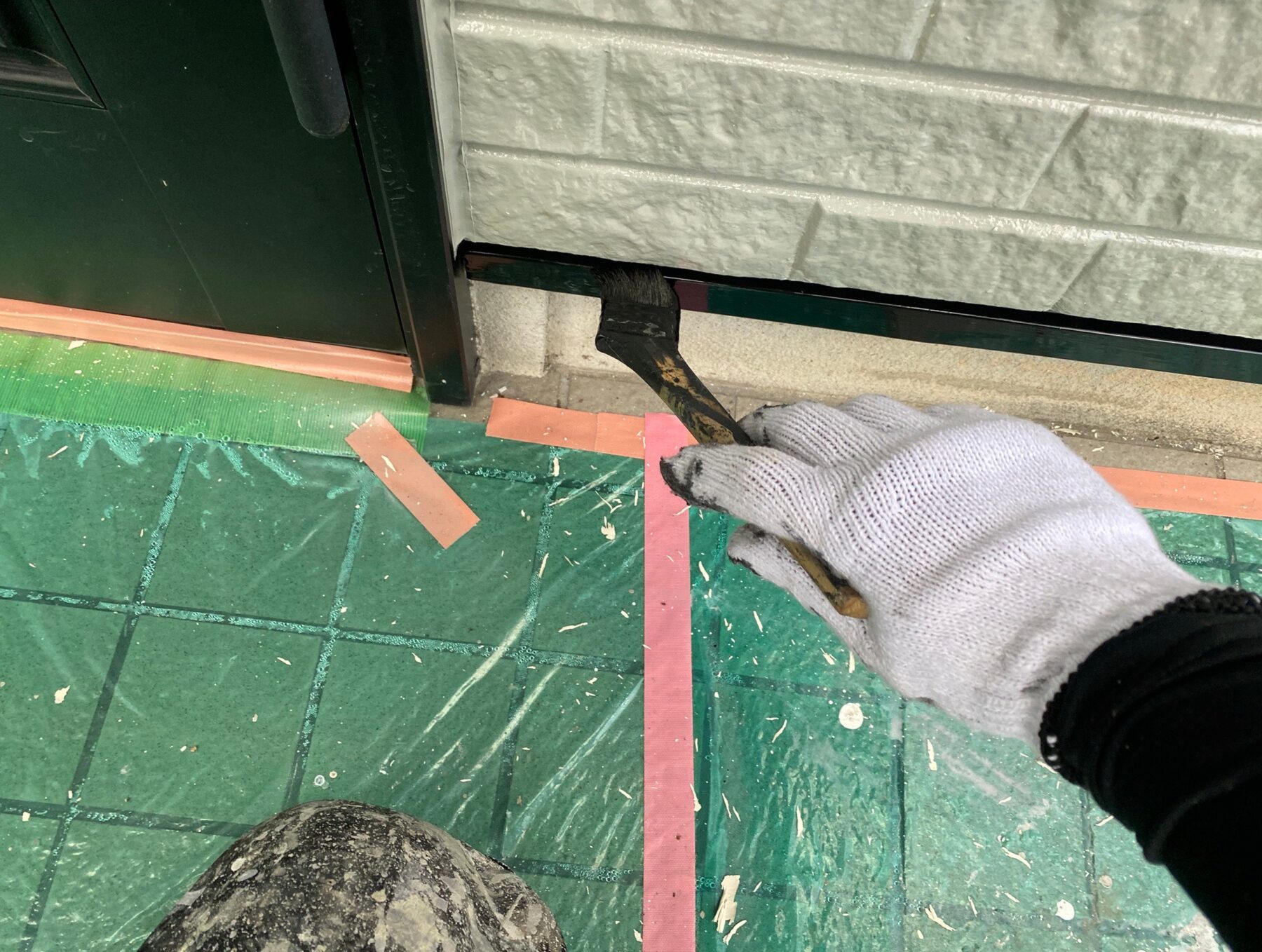 付帯部塗装工事 