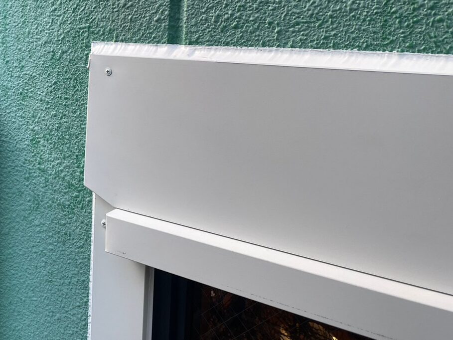 窓上板金工事(2階) 