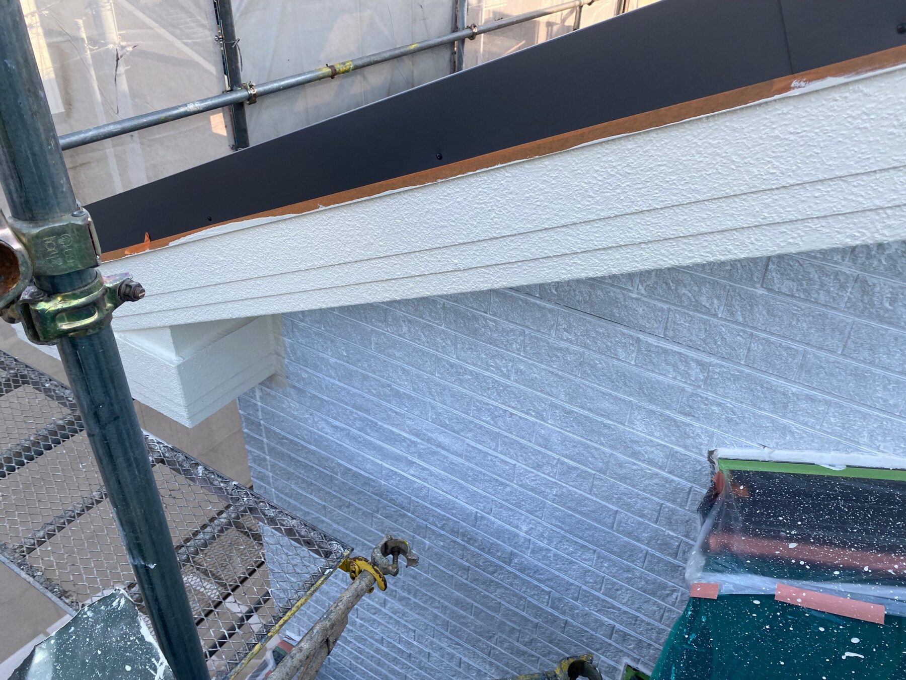 付帯部塗装工事 