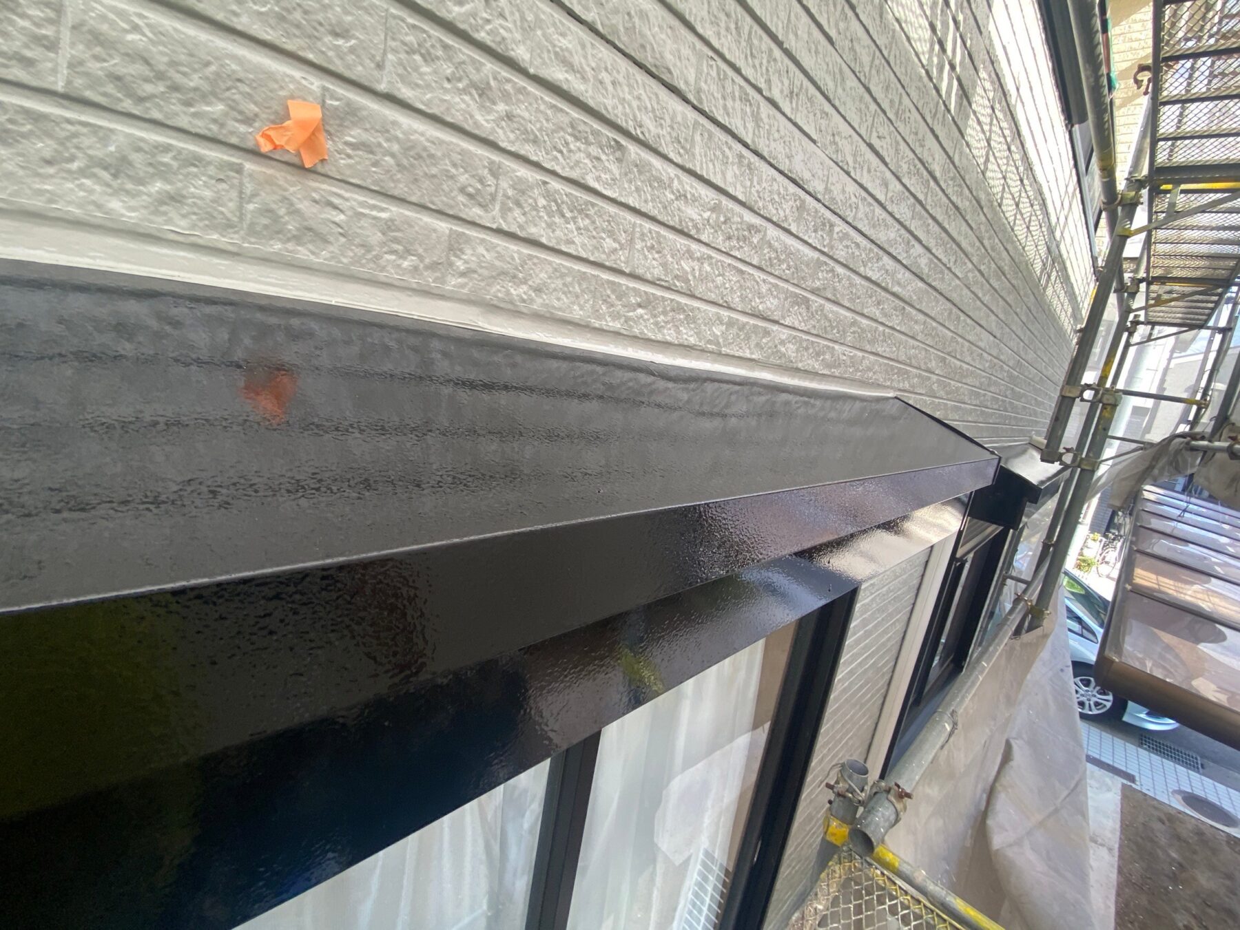 付帯部塗装工事 