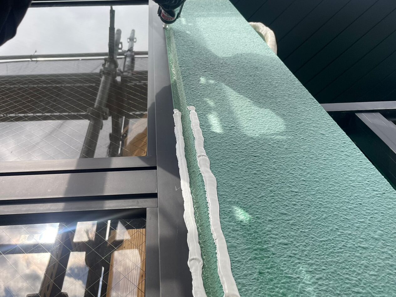 窓上板金工事(3階) 