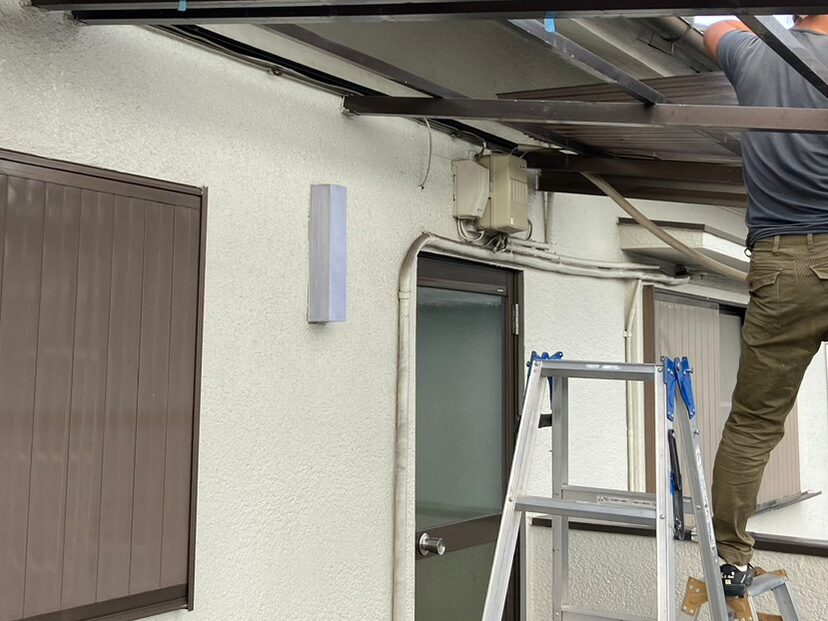 物干し交換工事 