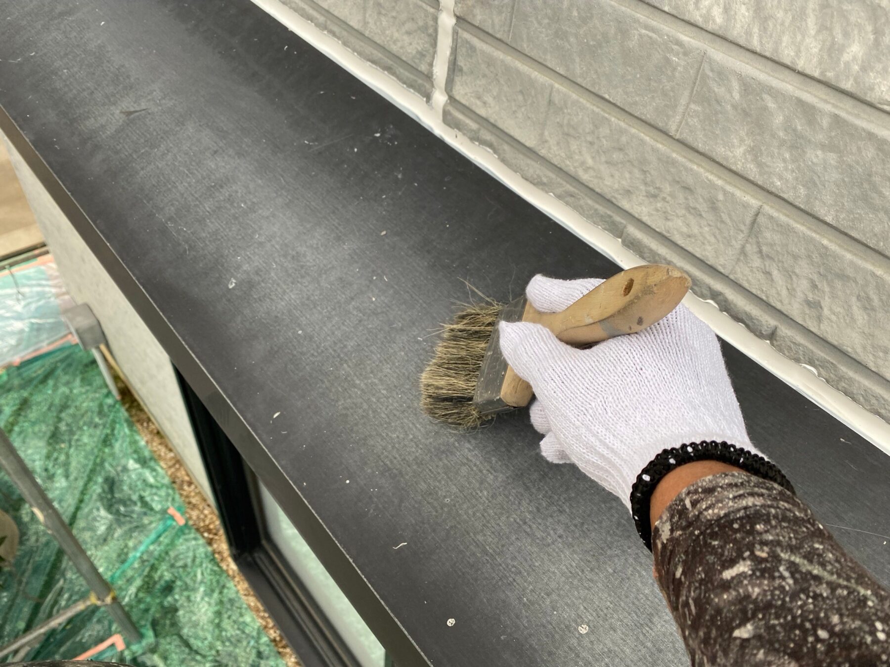 付帯部塗装工事 