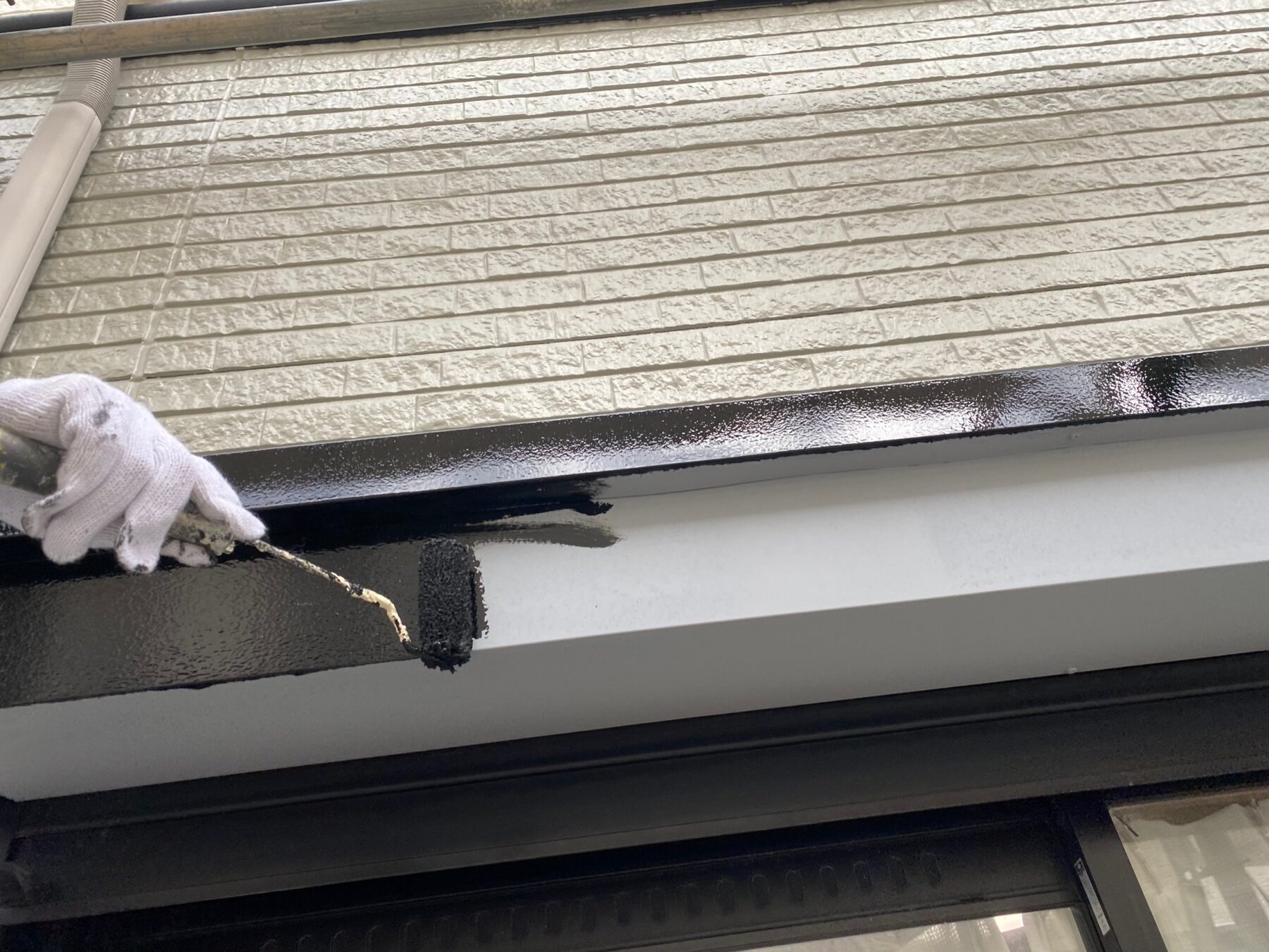 付帯部塗装工事 