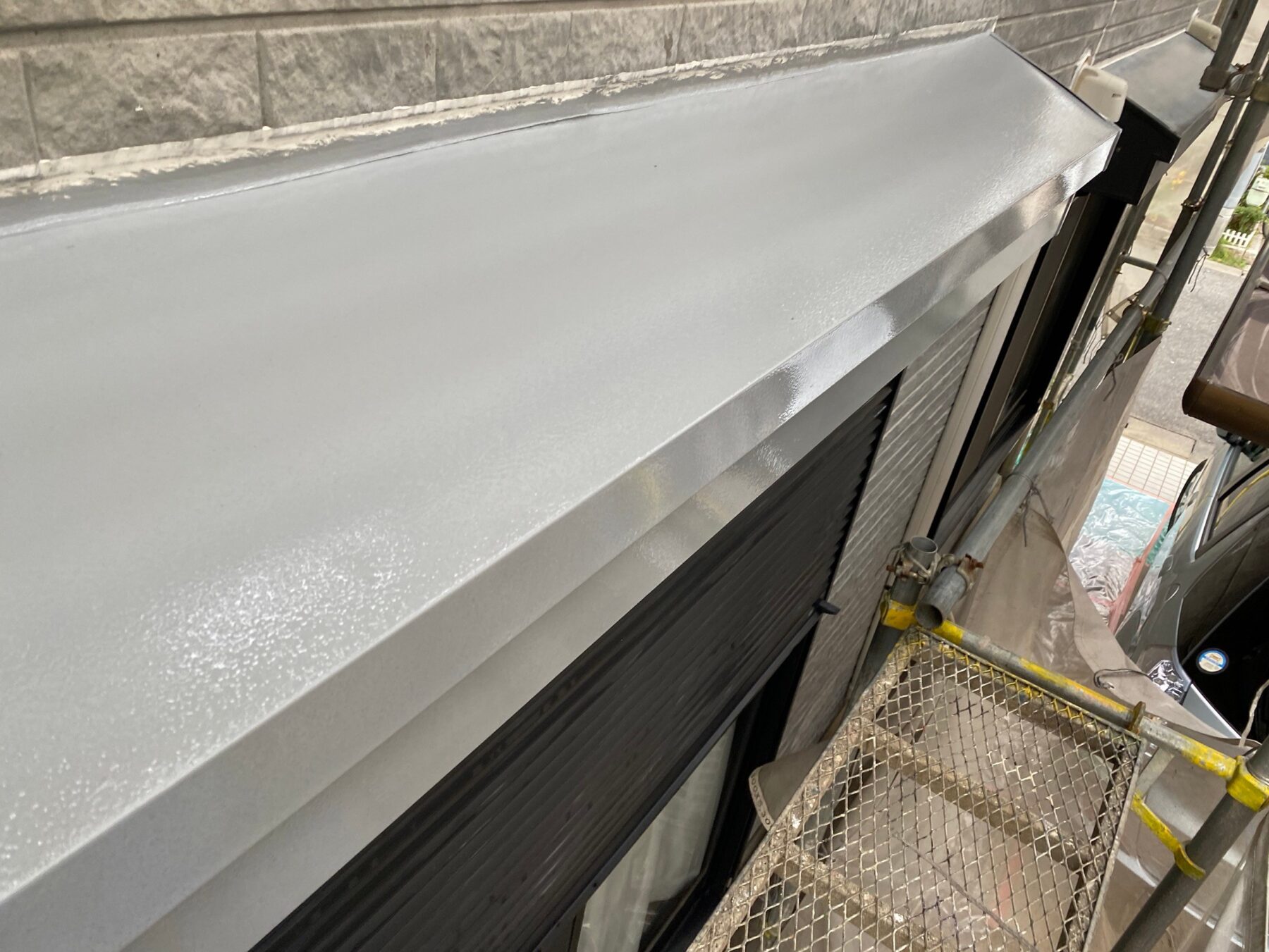 付帯部塗装工事 