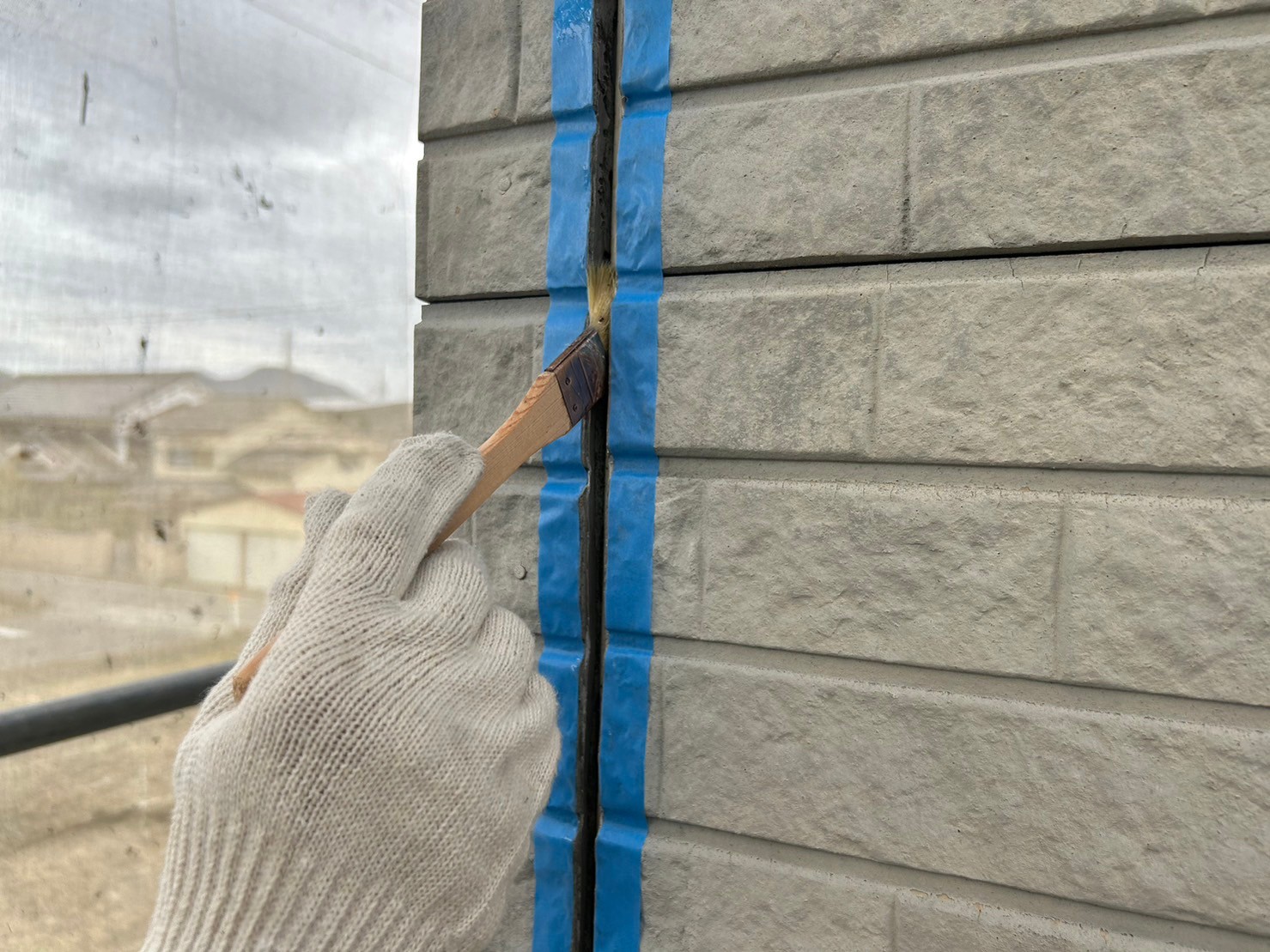 外壁シーリング工事 