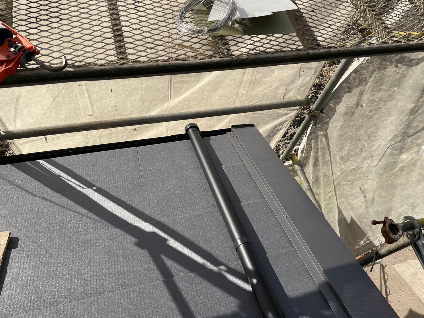 雨とい掛け替え工事 