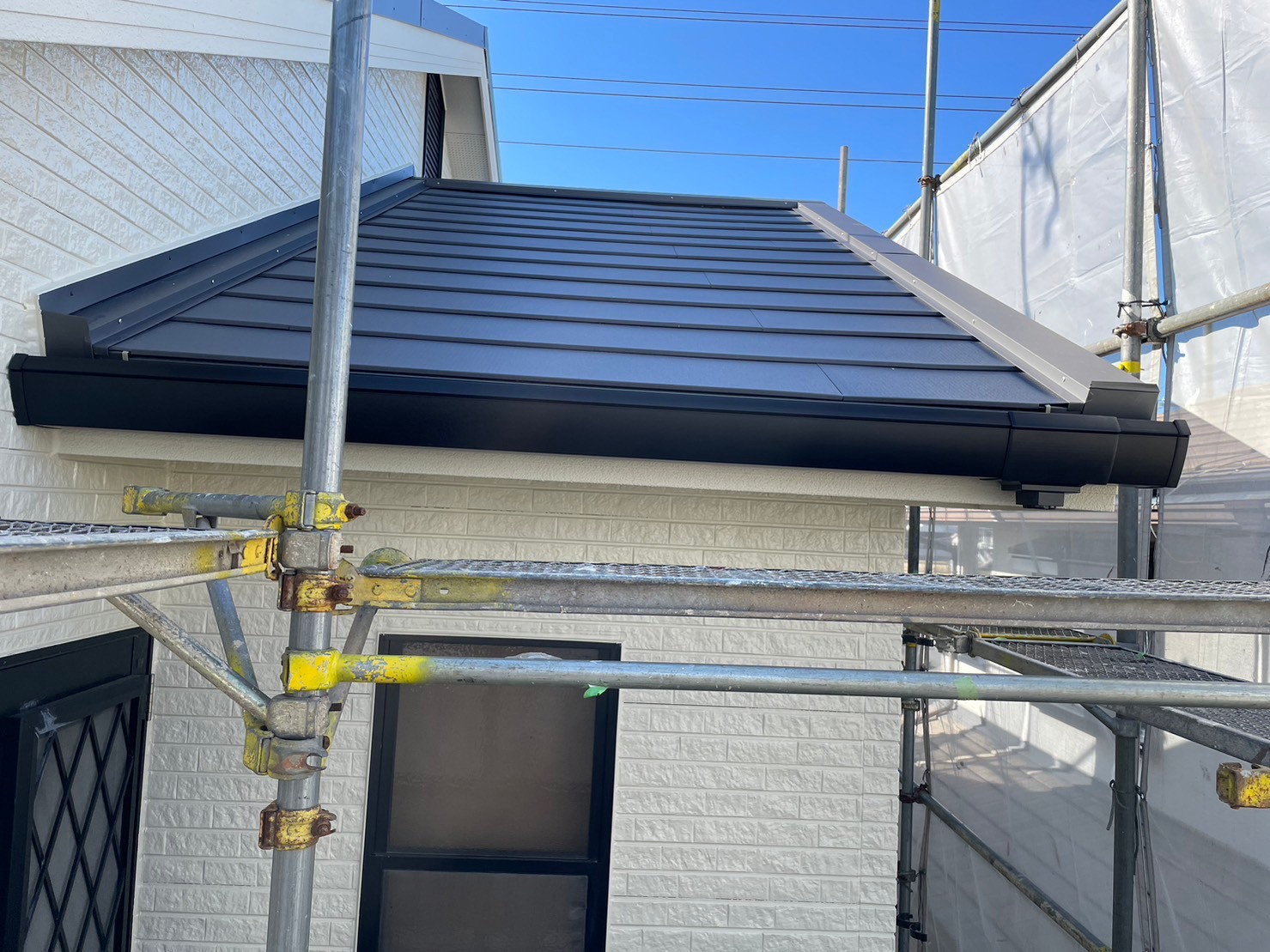 雨とい掛け替え工事 