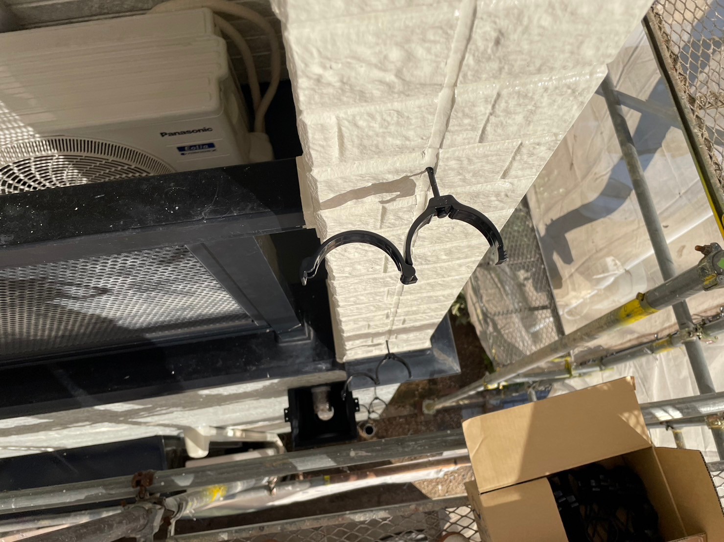 雨とい掛け替え工事 