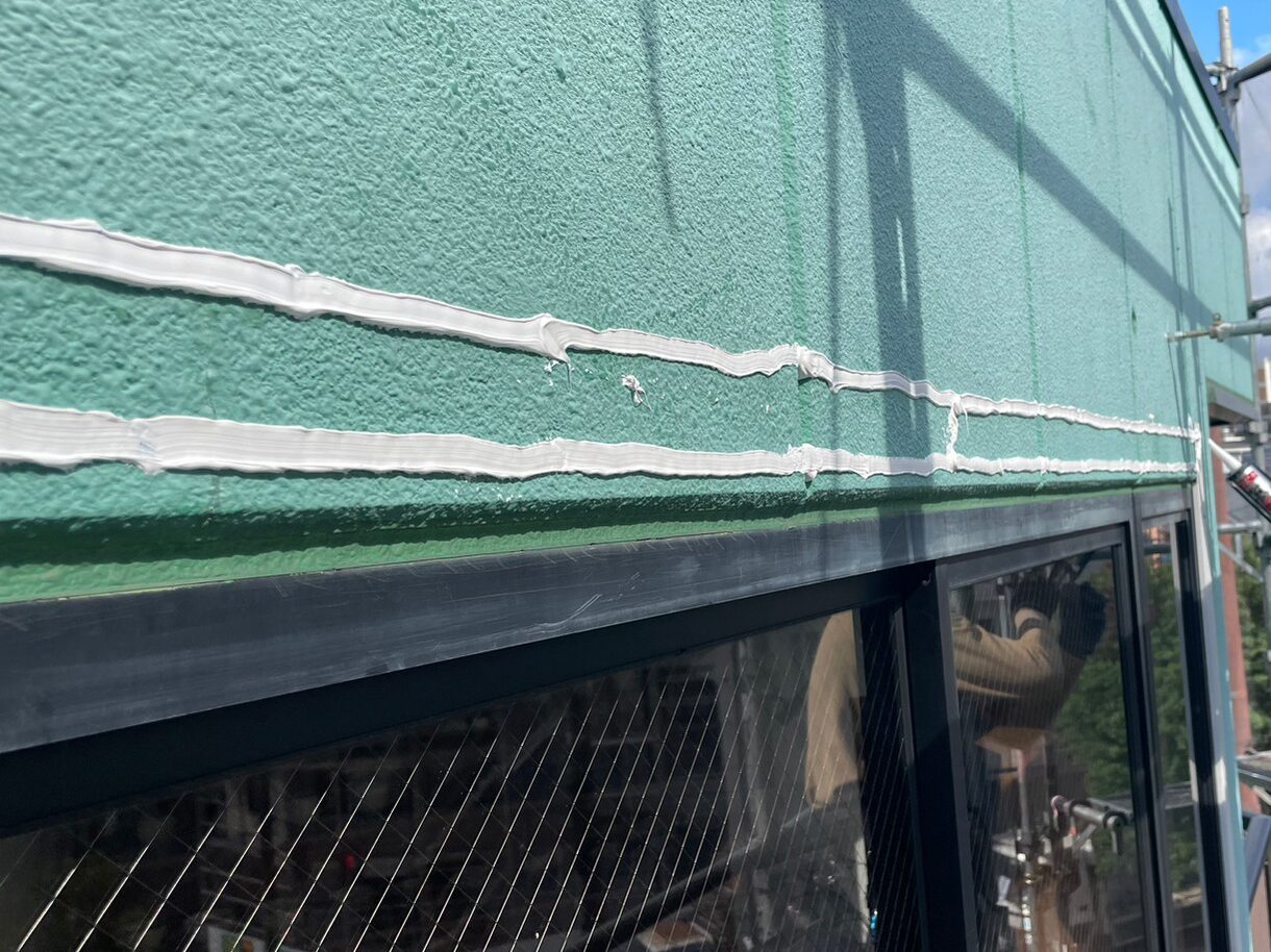 窓上板金工事(3階) 