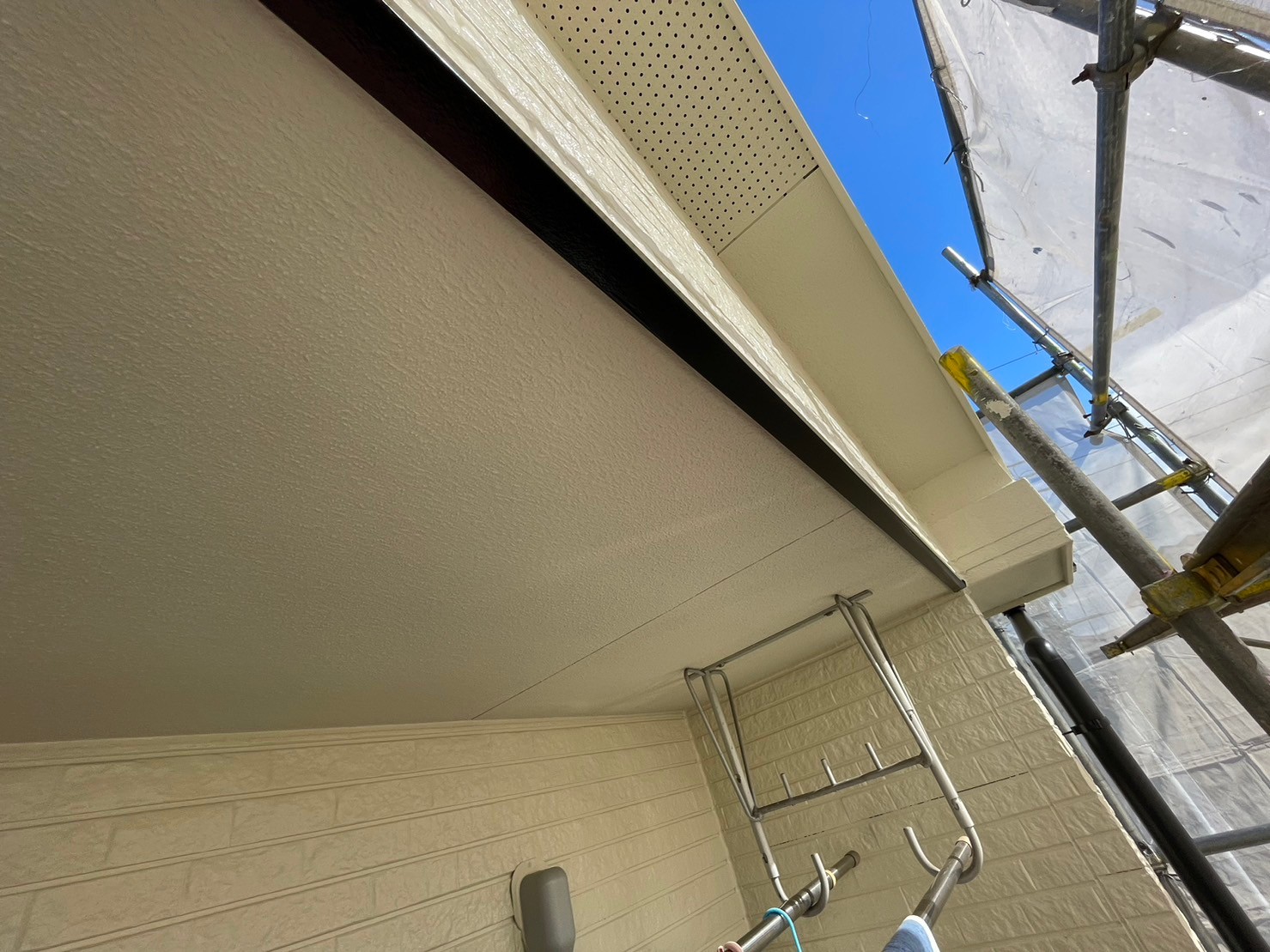 足場解体前確認 