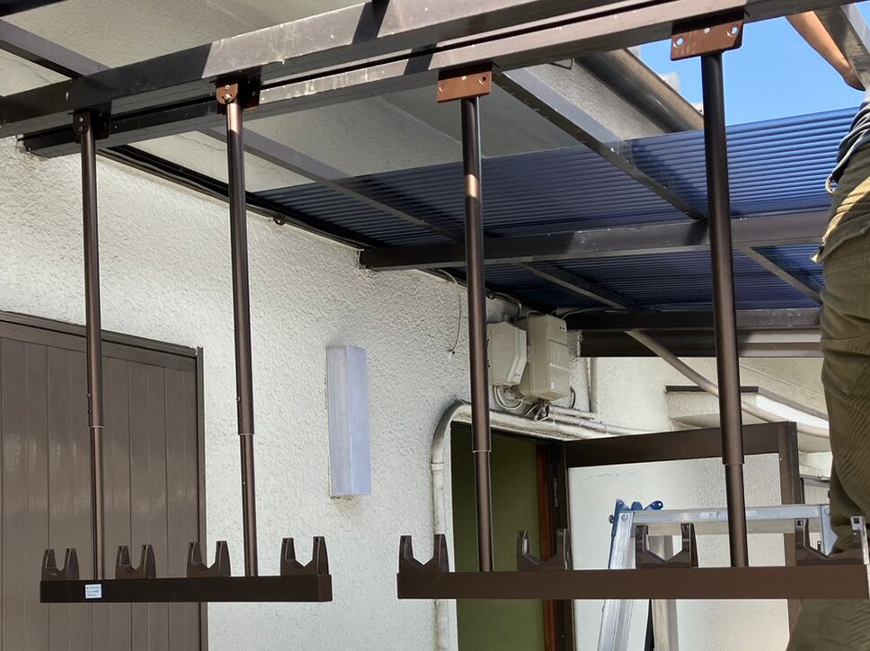 物干し交換工事 