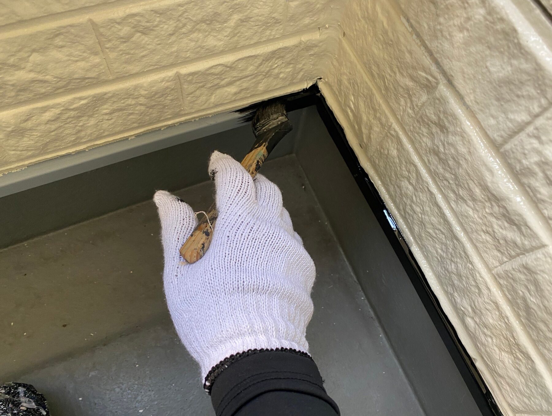 付帯部塗装工事 