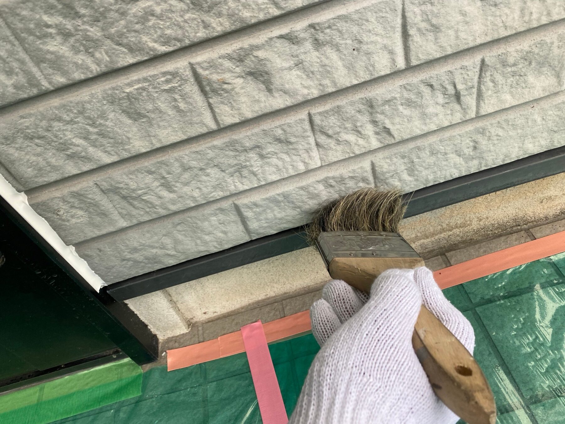 付帯部塗装工事 