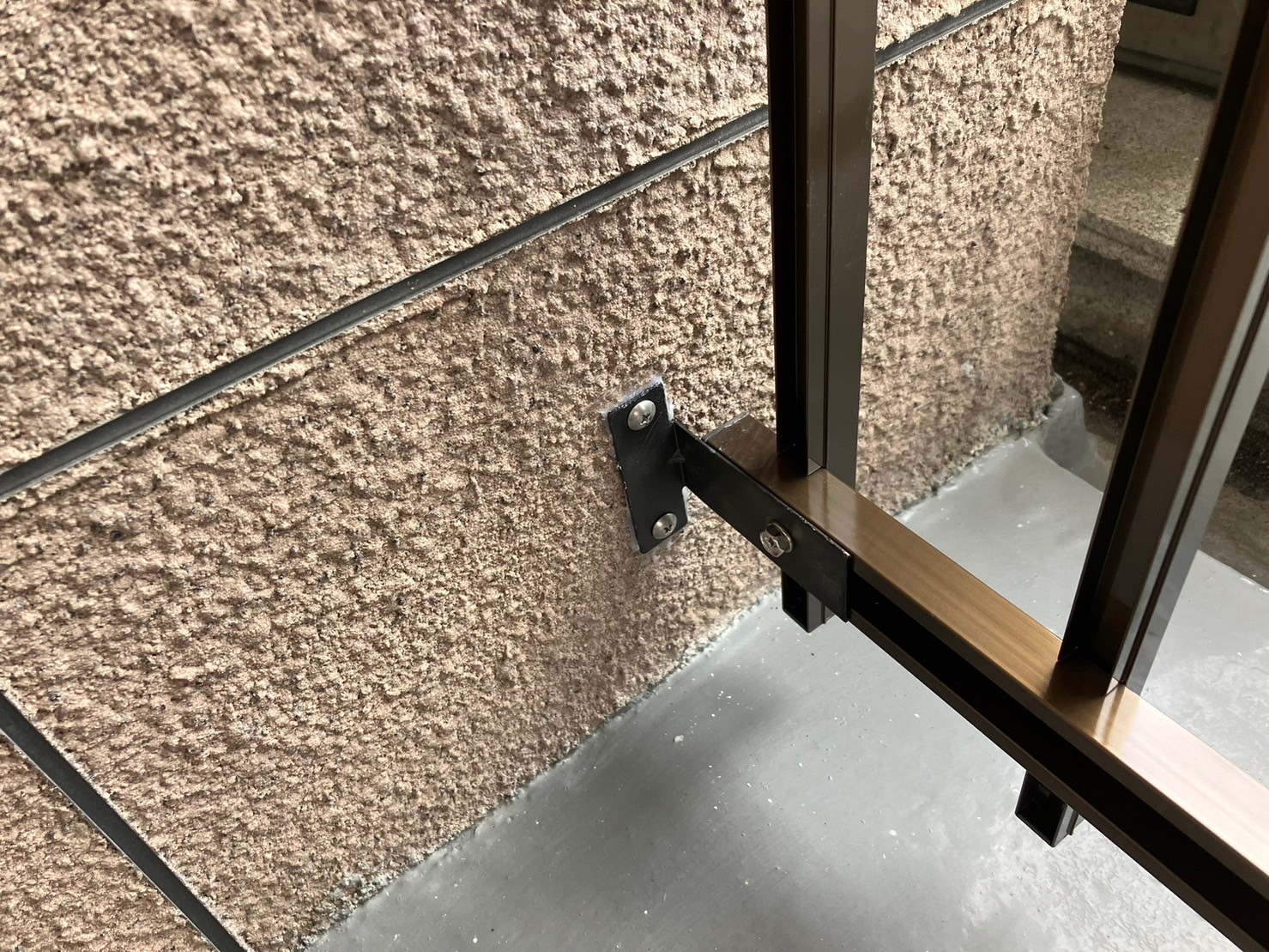 フェンス取り付け工事 