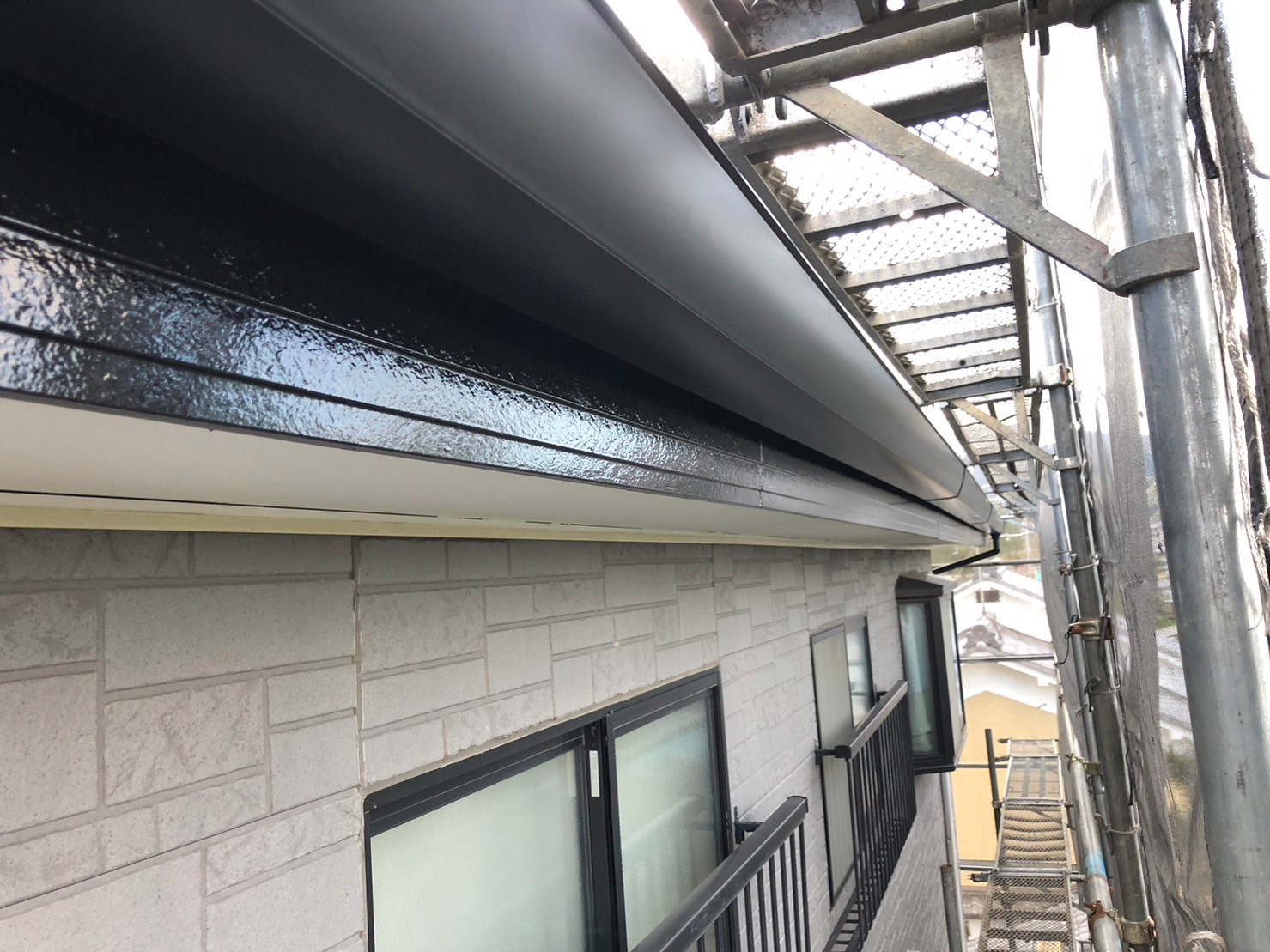 雨とい掛け替え工事 