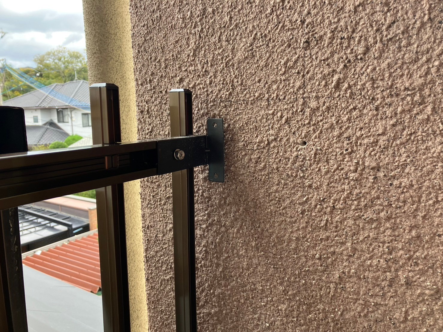 フェンス取り付け工事 