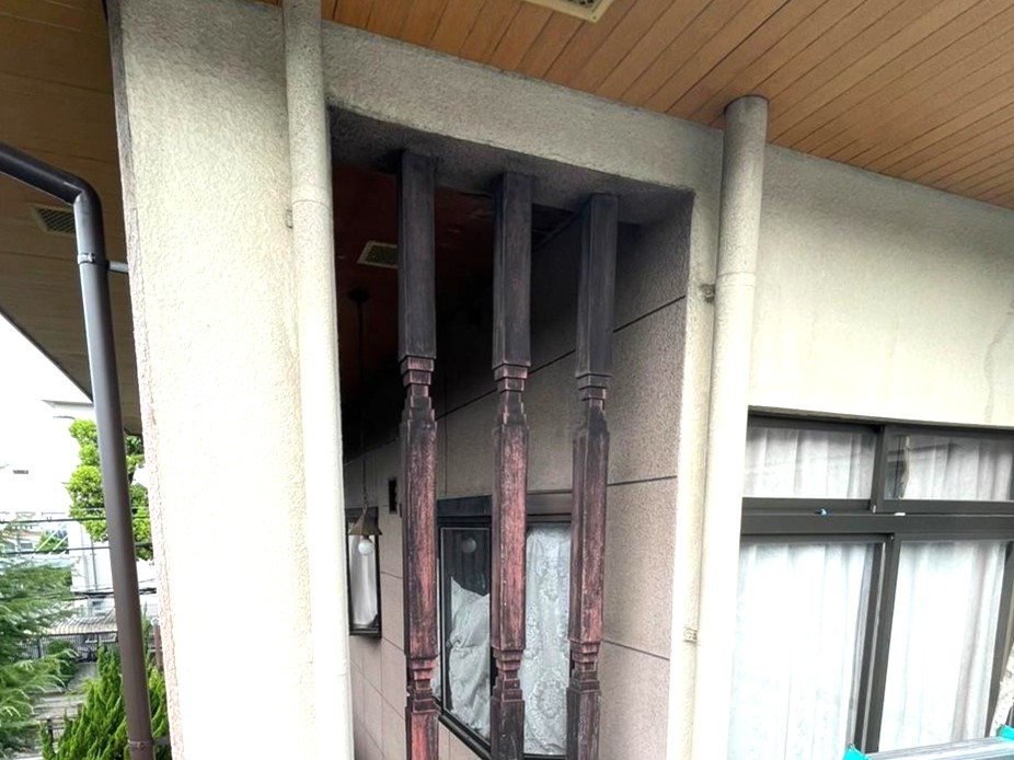 フェンス取り付け工事 