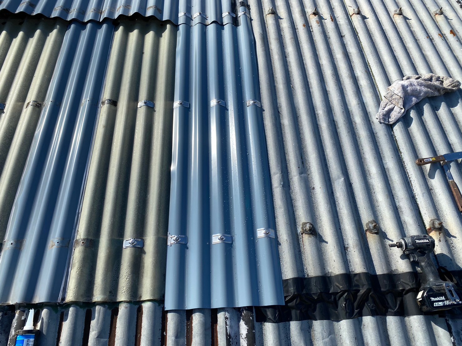 工場上修理工事 