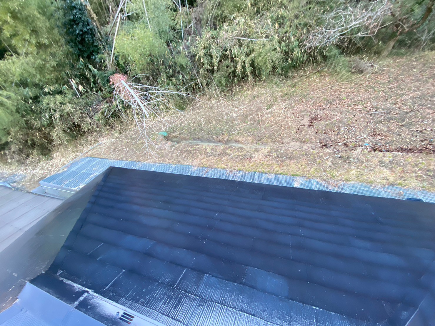 離れ屋根塗装工事 