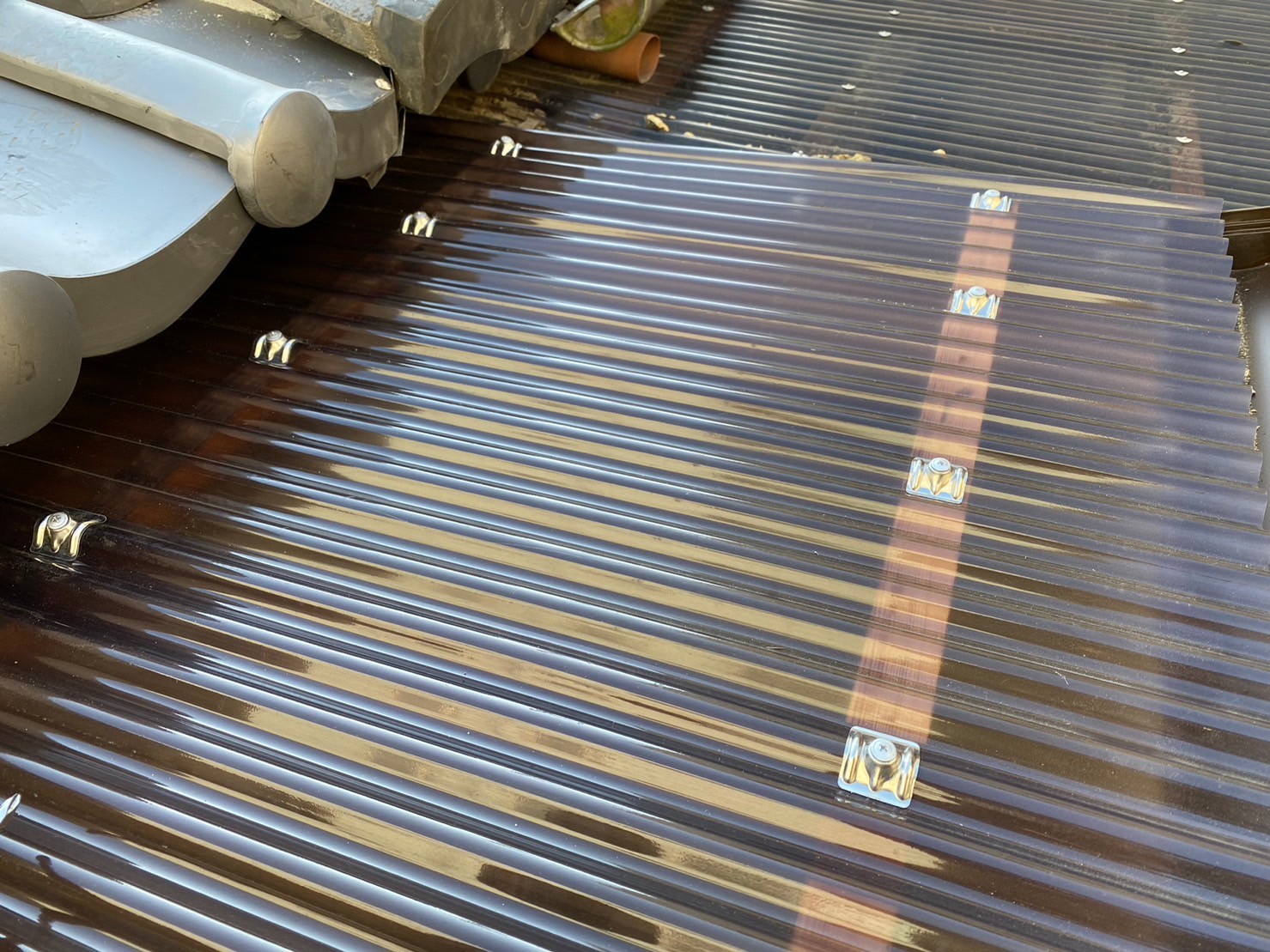 新設ポリカ工事 