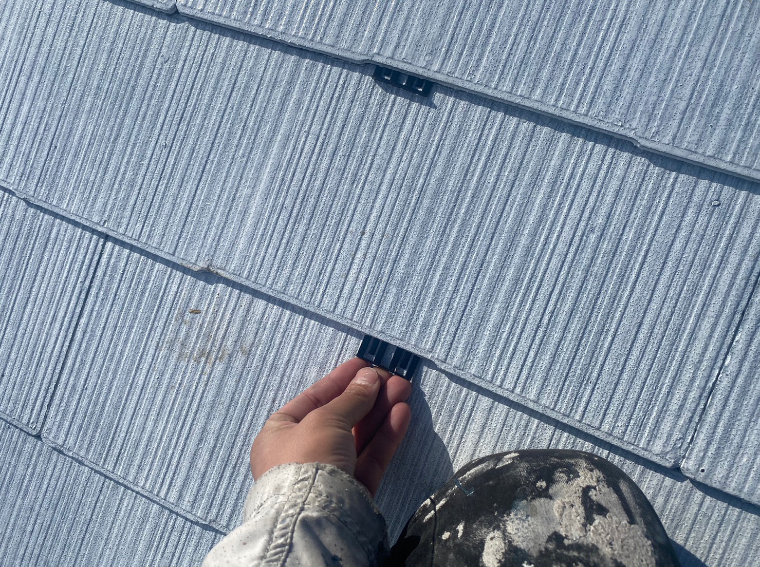 離れ屋根塗装工事 