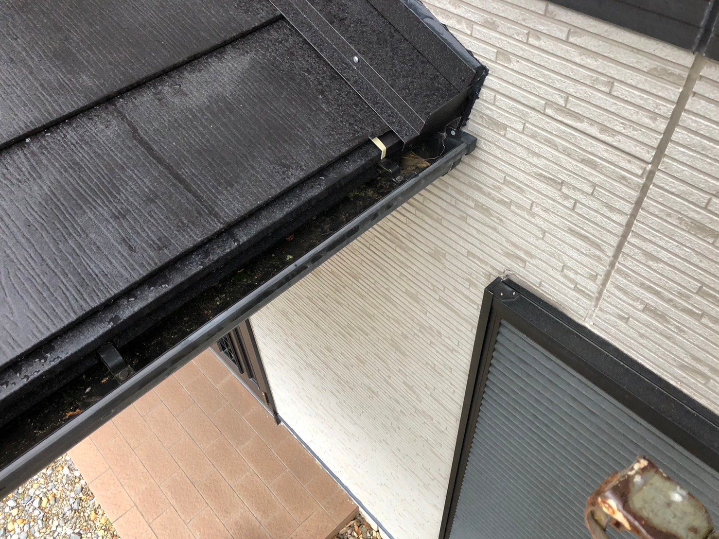 雨とい掛け替え工事 