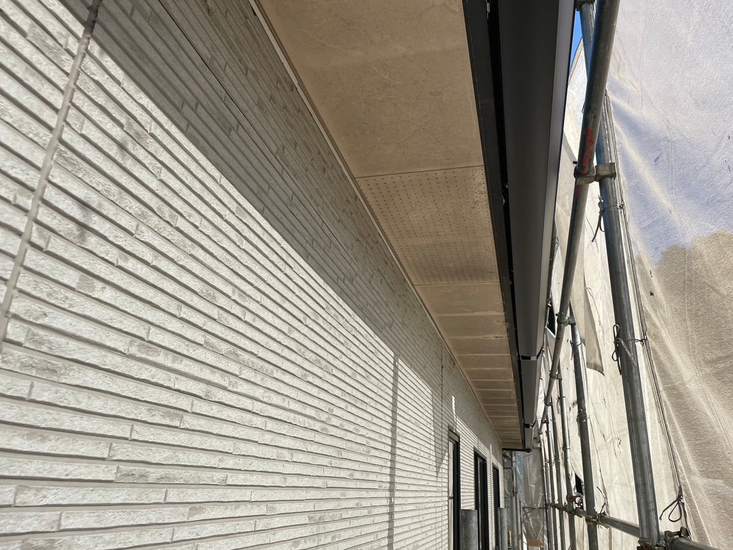 雨とい掛け替え工事 