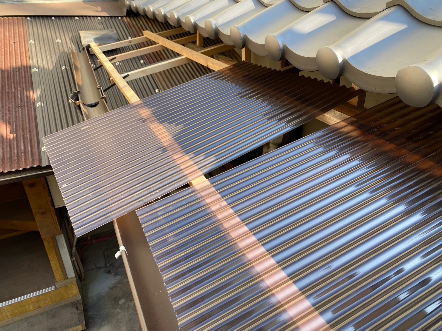 新設ポリカ工事 