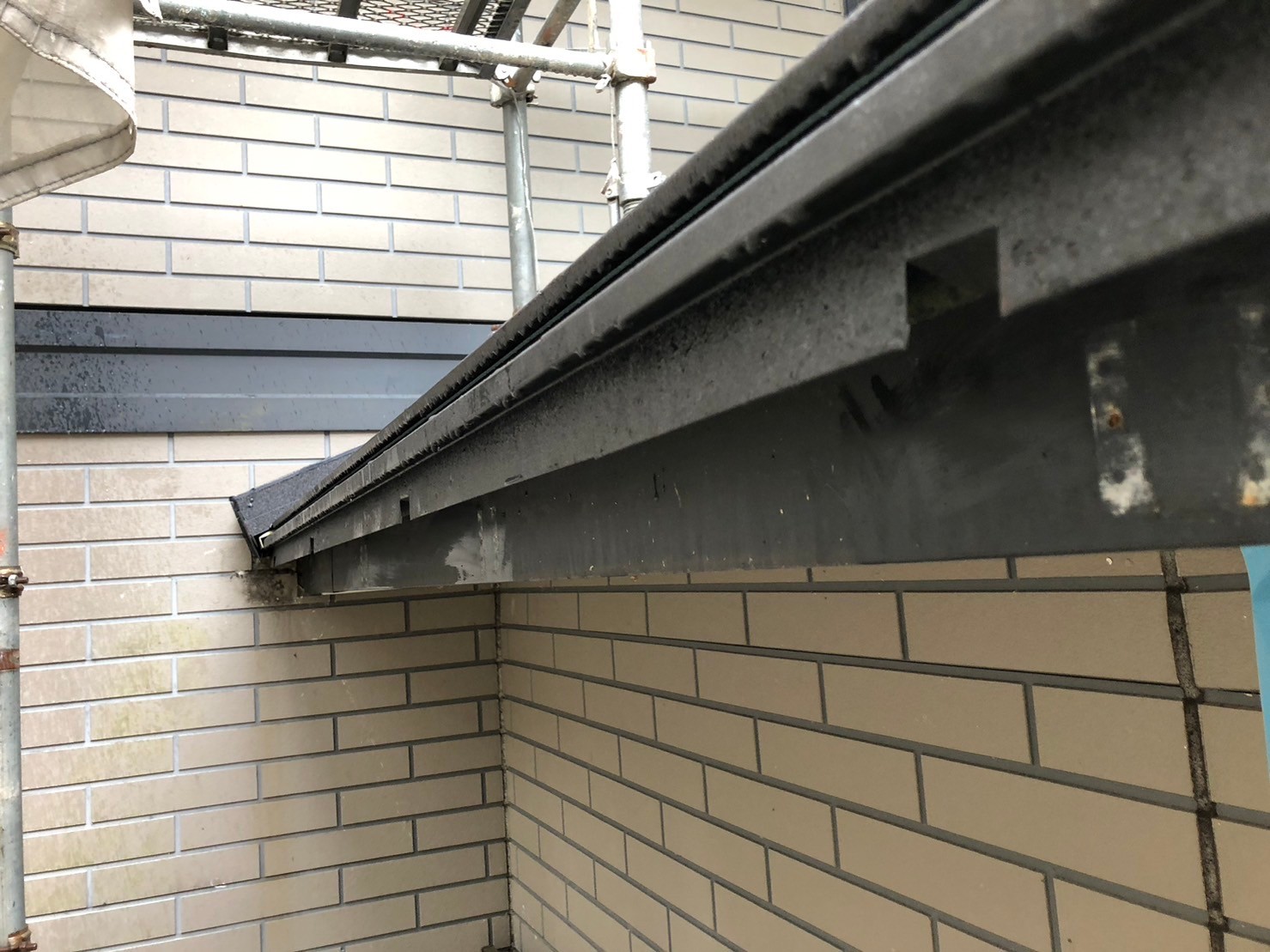 雨とい掛け替え工事 