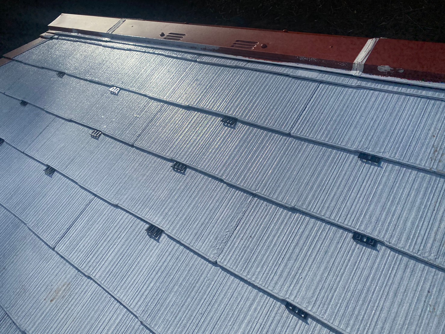 離れ屋根塗装工事 