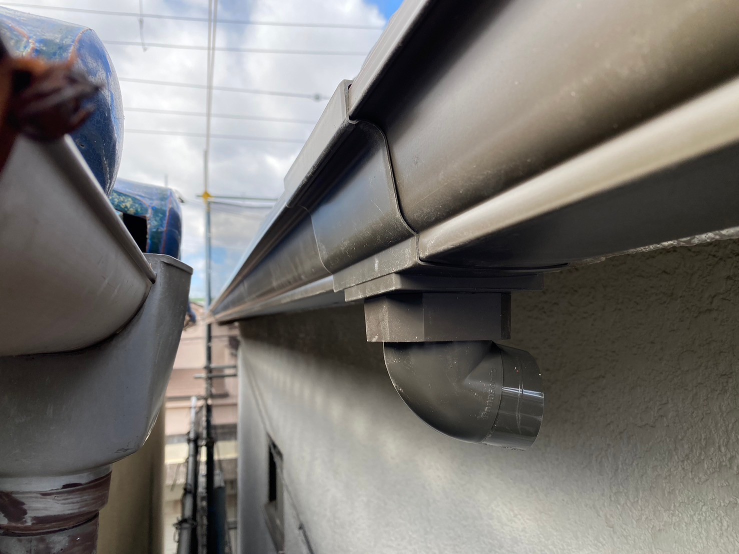 雨とい架け替え工事 