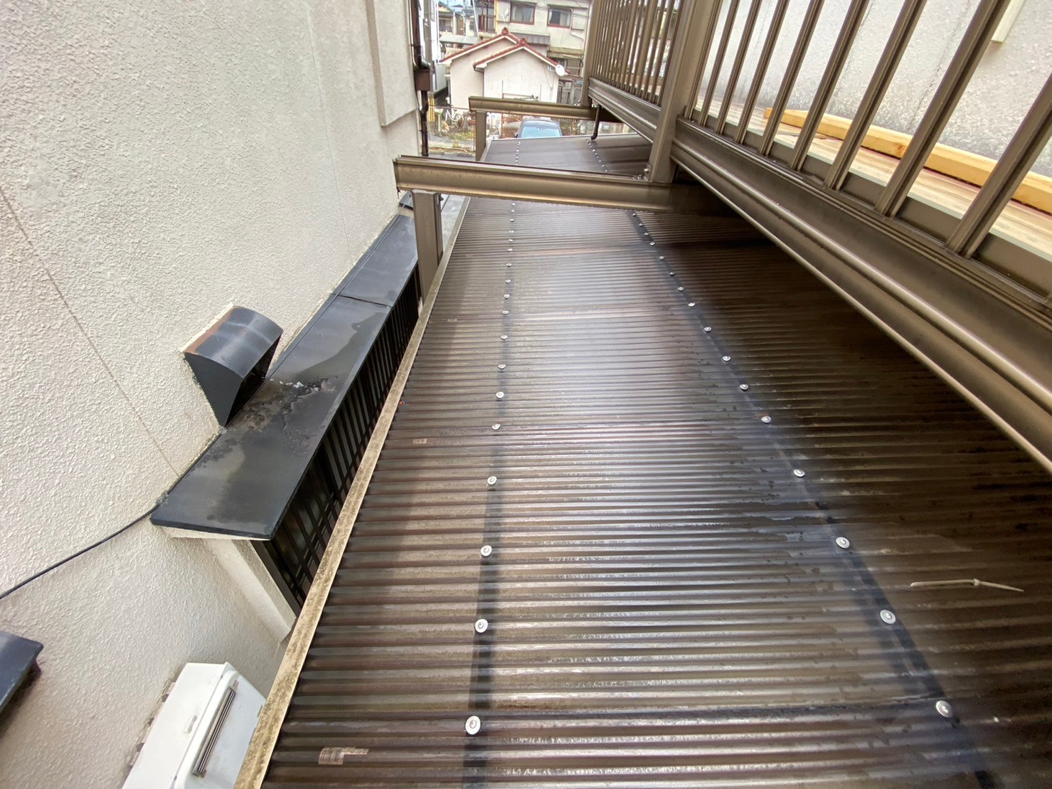 ポリカ張り替え工事 