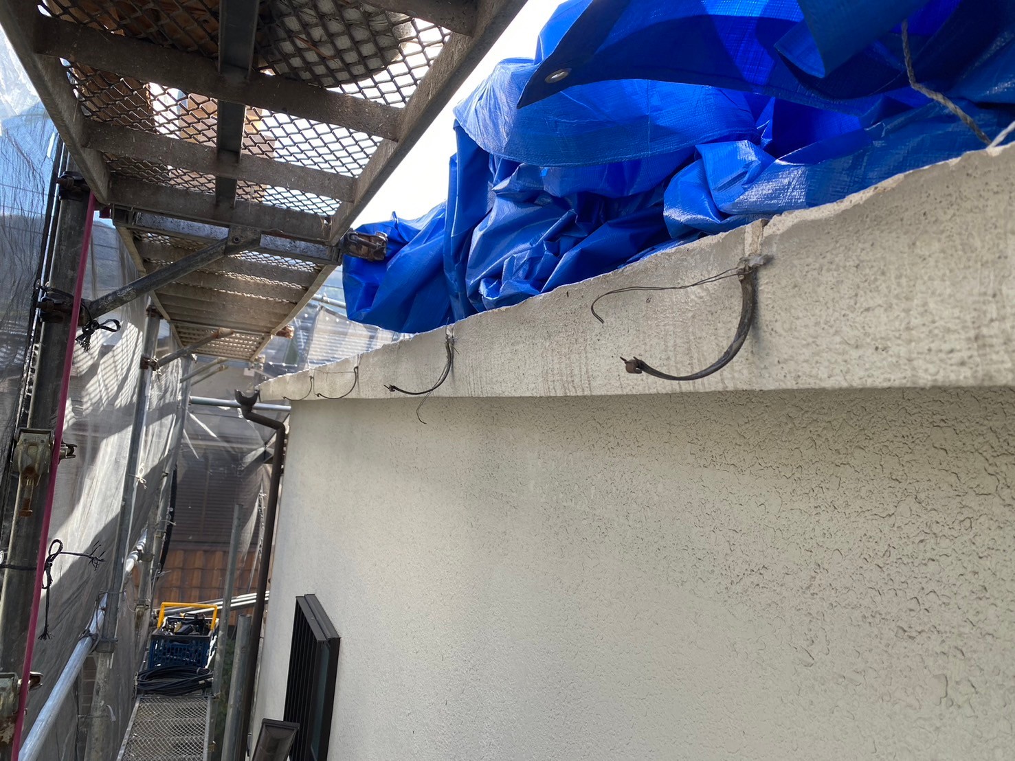 雨とい架け替え工事 