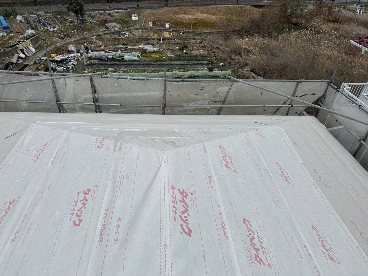 屋根葺き替え工事 