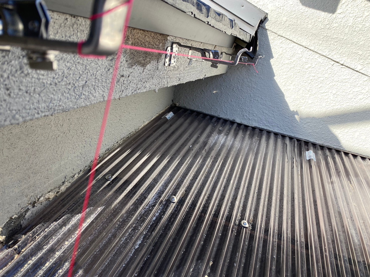 雨とい架け替え工事 