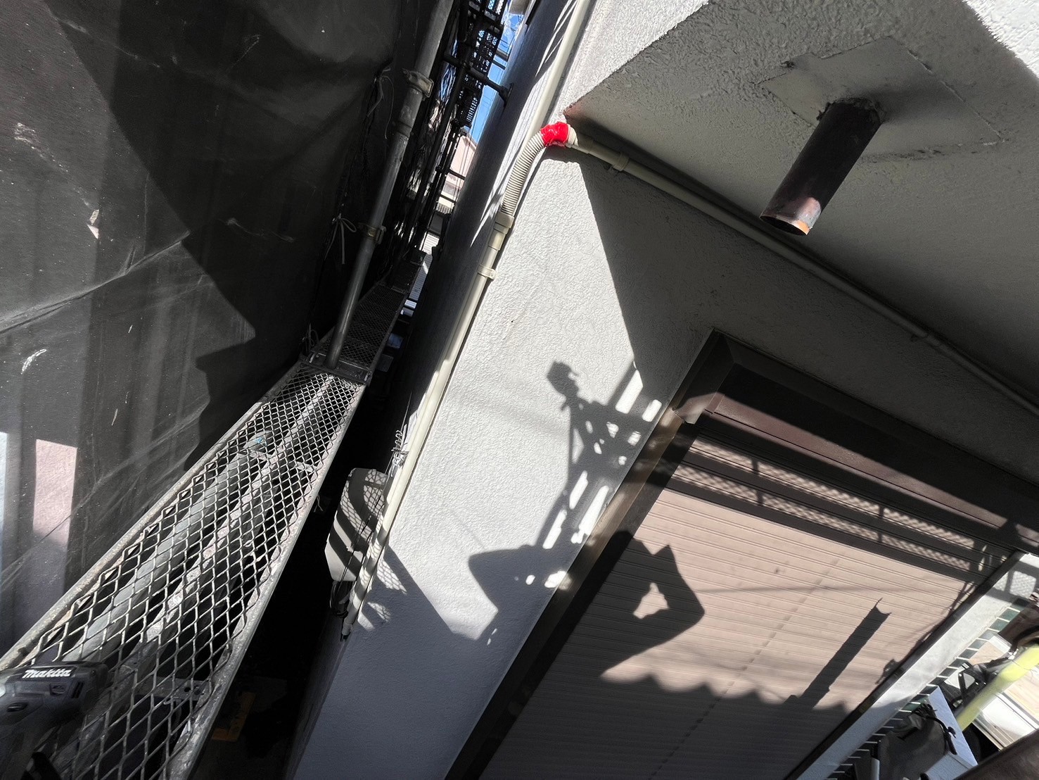 雨とい架け替え工事 