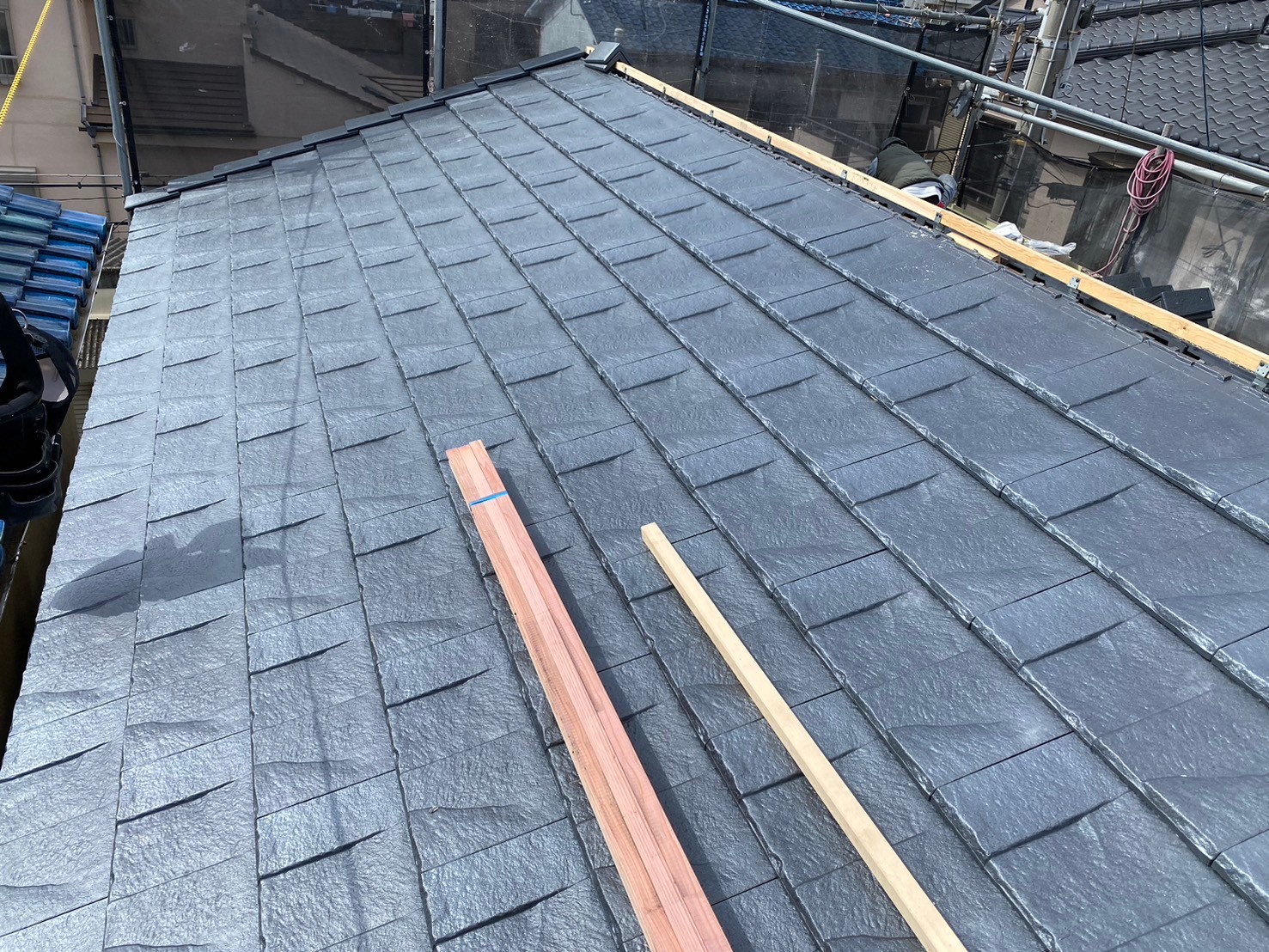 屋根葺き替え工事 