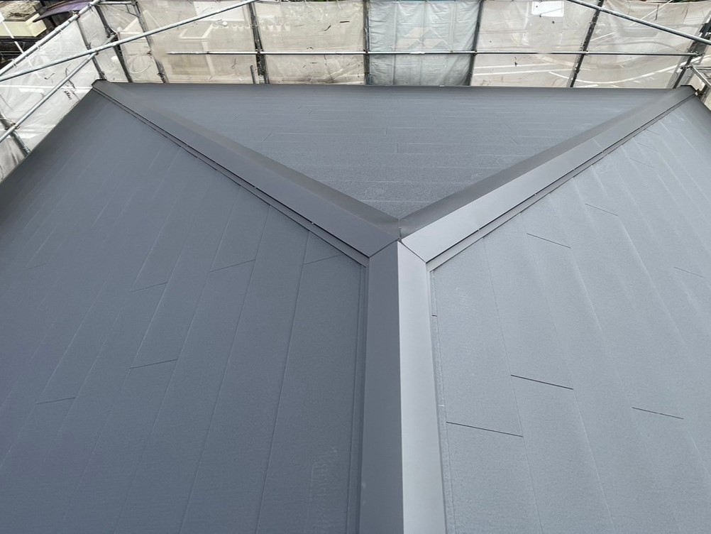 足場解体前確認 