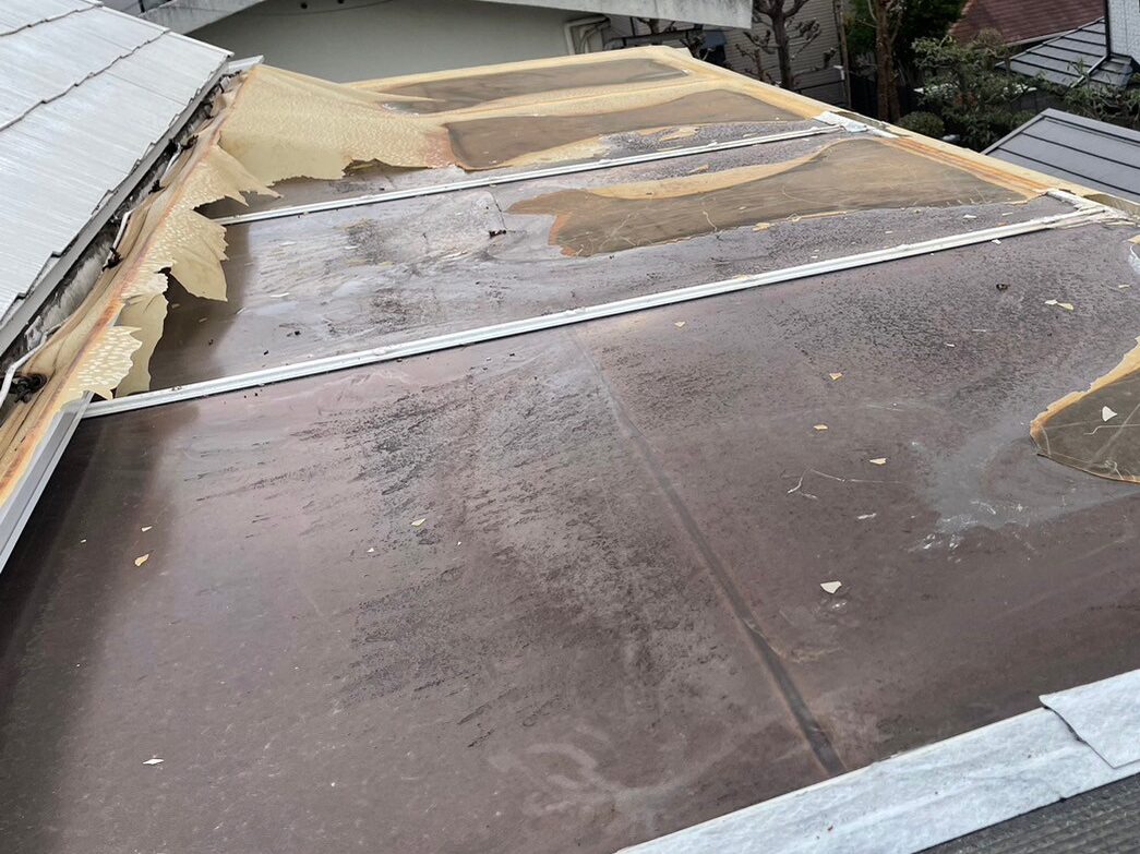 ポリカ張り替え工事 