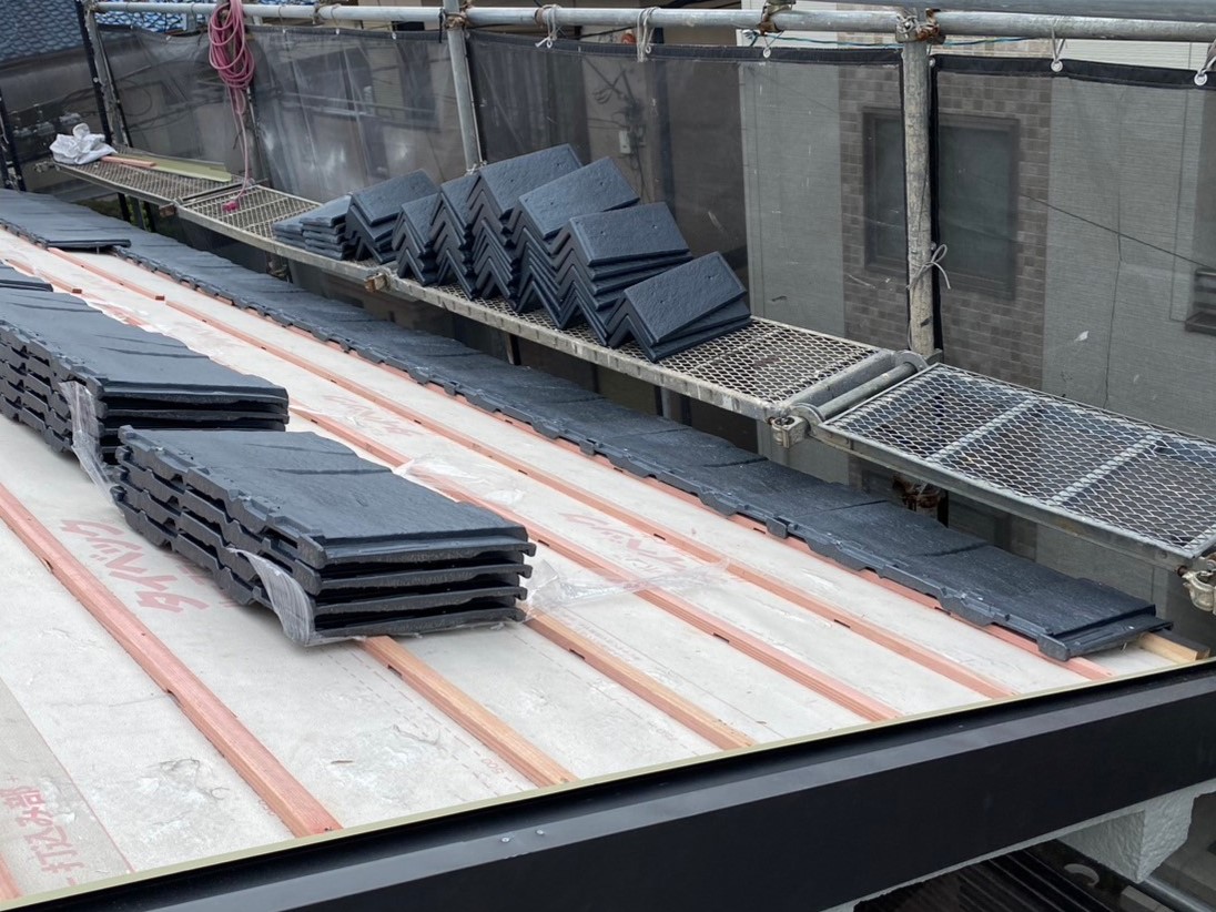 屋根葺き替え工事 