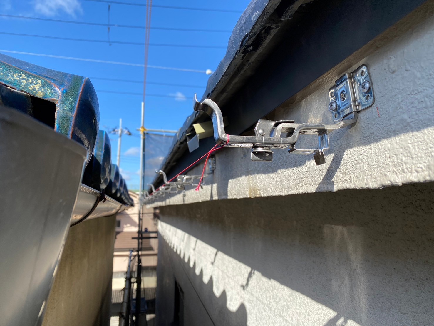 雨とい架け替え工事 