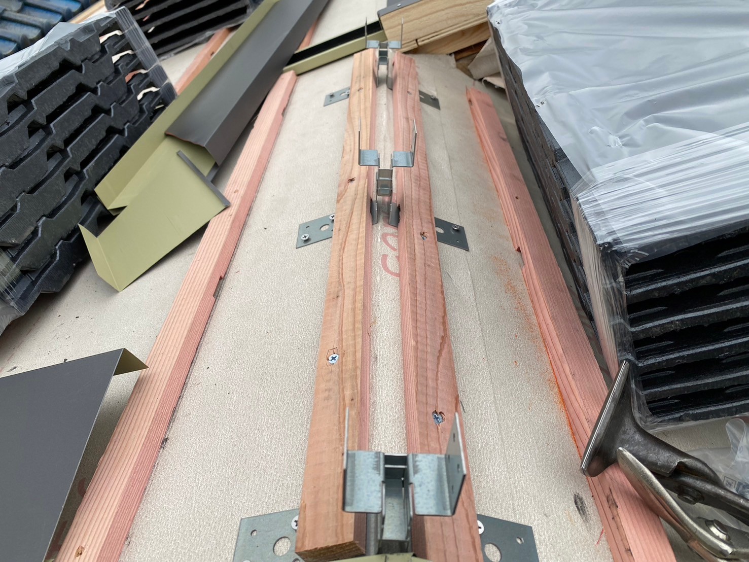 屋根葺き替え工事 